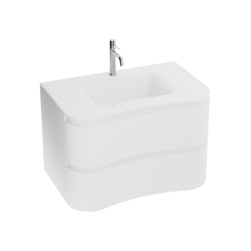 cabinet with washbasin ontario white 800