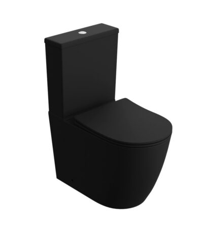 compact toilet nautilius black