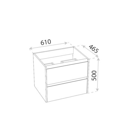 wall cabinet for self assembly tulsa wood 600 2
