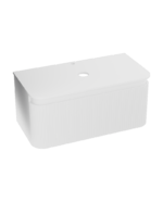 wall cabinet with a countertop vermont white 1000