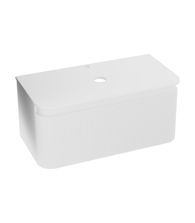 wall cabinet with a countertop vermont white 1000