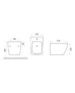 wall hung bidet onil 2