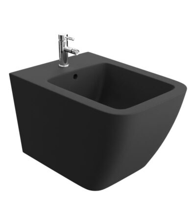 wall hung bidet onil black
