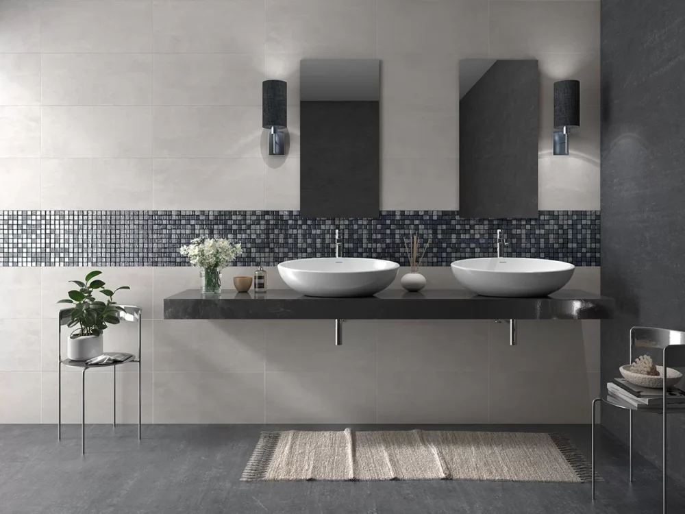 revestimiento decorativo bano serie moon
