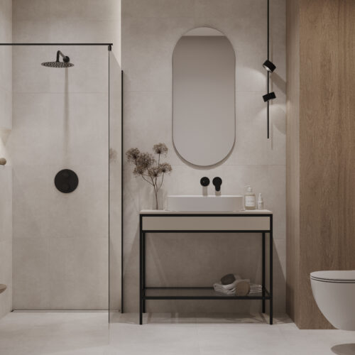ECO GEO White 60x60 bathroom mp