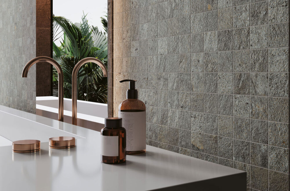 Losa Dacite mosaique5x5 salle de bain det01