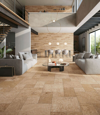 Tiber Natural composition modulaire 10x60 living