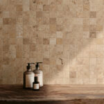 Tiber Natural mosaique 5x5 salle de bain det01