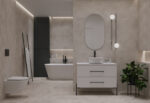 Smooth Rockstone cold grey bathroom mp small