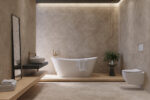 Smooth Rockstone mocca bathroom mp small
