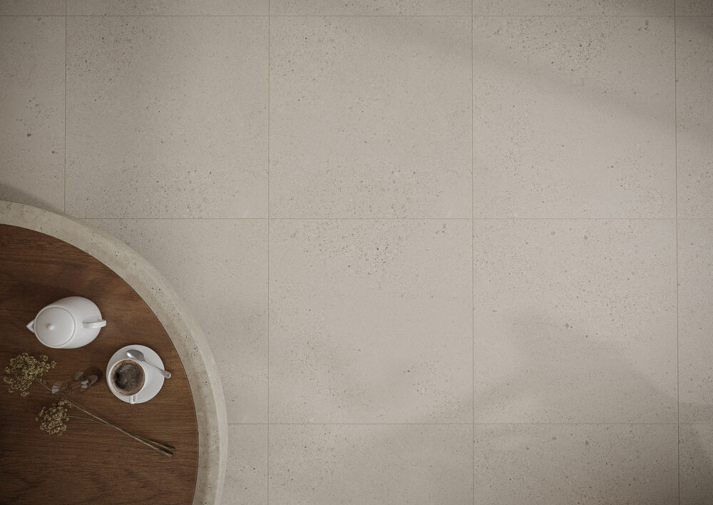 small terrazzo stone white salon SP small